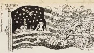 1976 Village Voice article by Greil Marcus about the American bicentennial