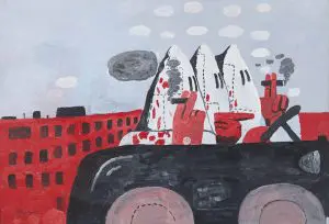 Village Voice article by R.C. Baker about Philip Guston's late cartoon paintings