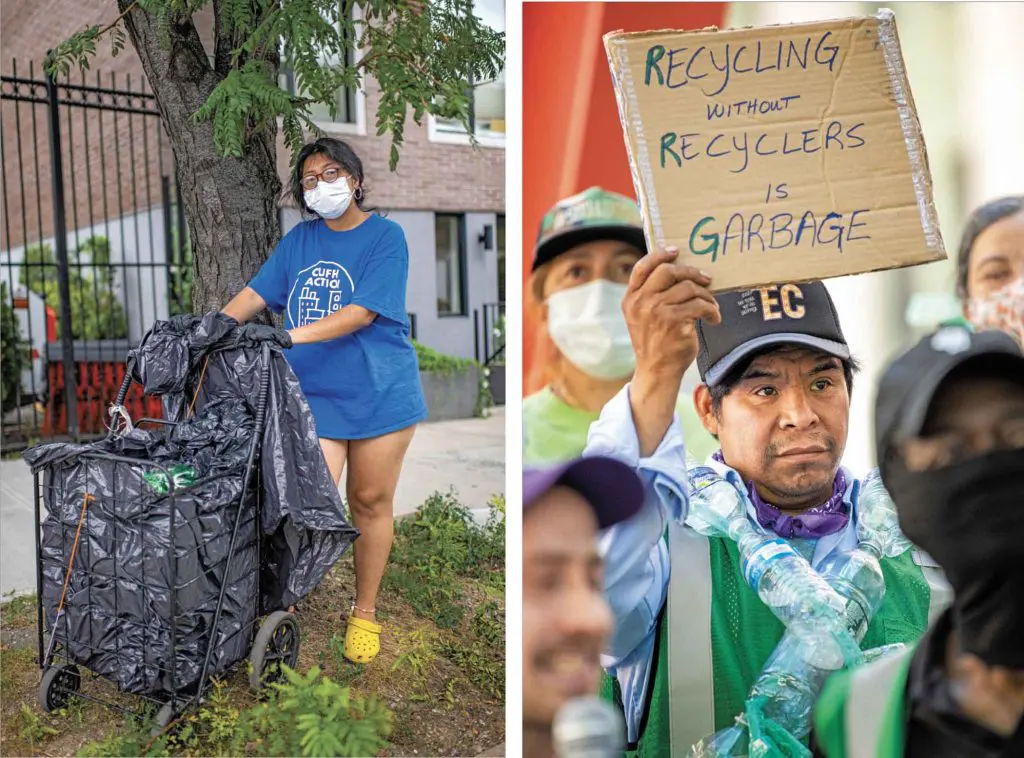 Village voice story and photos by Ali Smith about canners helping the environment