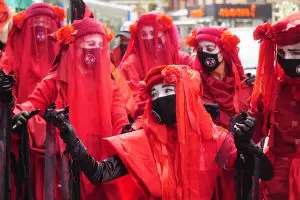 April 18 2022 Village Voice story about climate change protesters in New York City