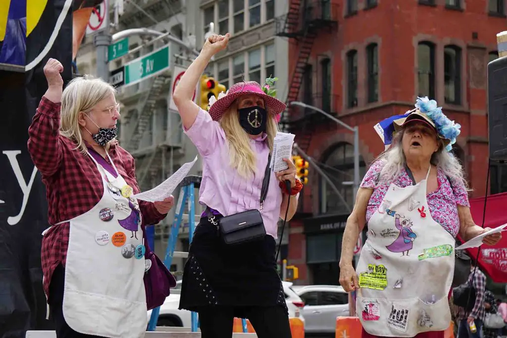 April 18 2022 Village Voice story about climate change protesters in New York City