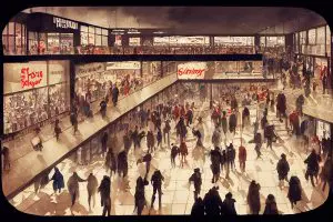 black friday shoppers