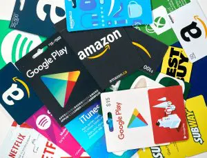 expired low balance gift cards