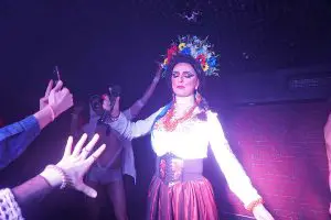 Village Voice article about everyday Ukrainian citizens marking the 1-year anniversary of Russia's unprovoked attack on their country.