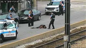 Images from Village Voice interview with Bill Morrison about his new film "Incident," about a fatal police shooting in Chicago.