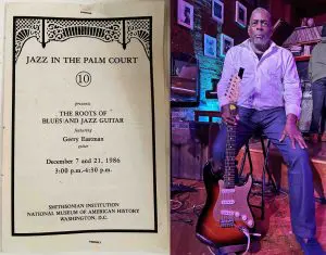 Image accompanying a Village Voice article about the jazz musician Gerry Eastman.