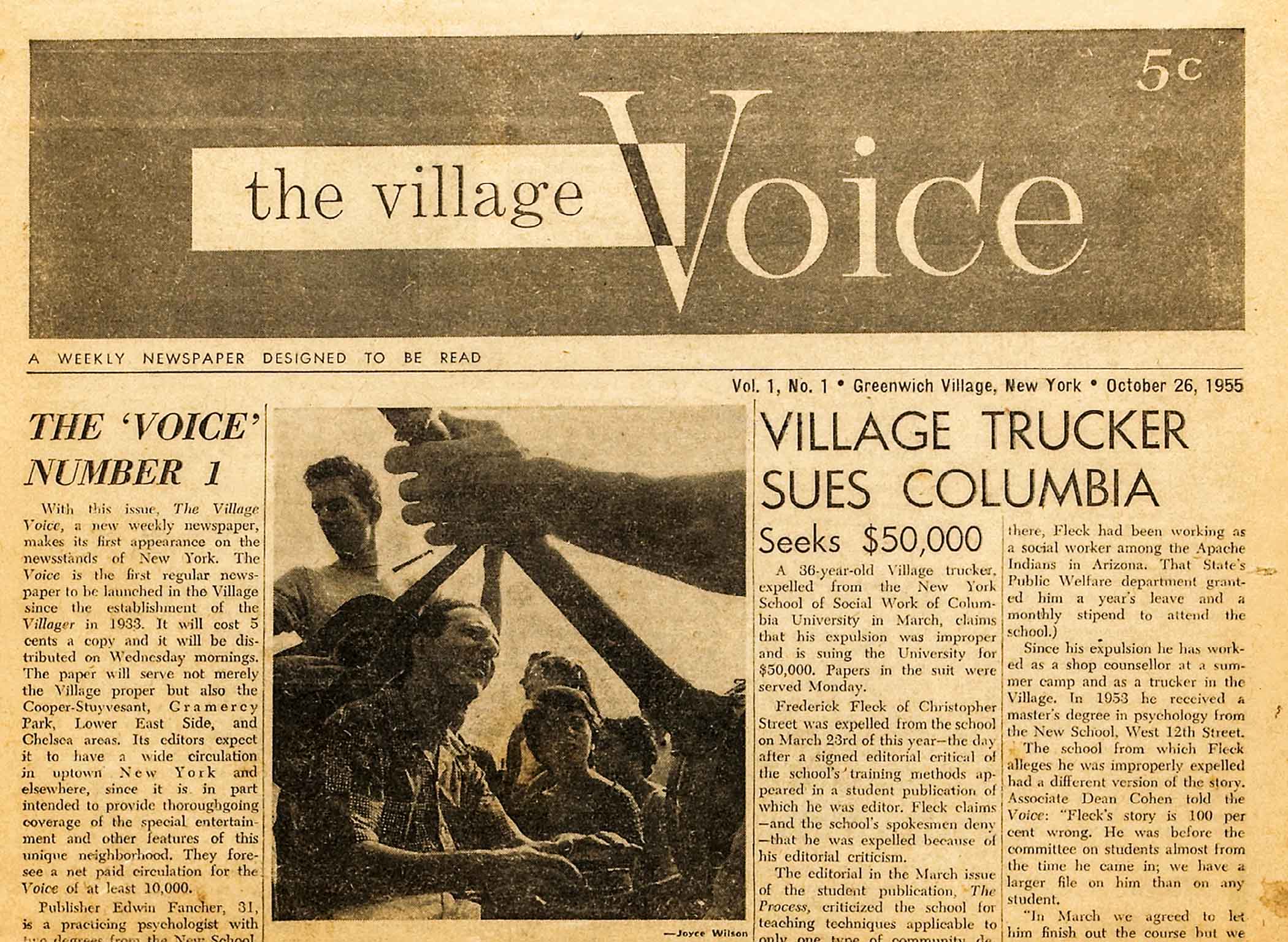 Article about restarting the Village Voice in 2021.