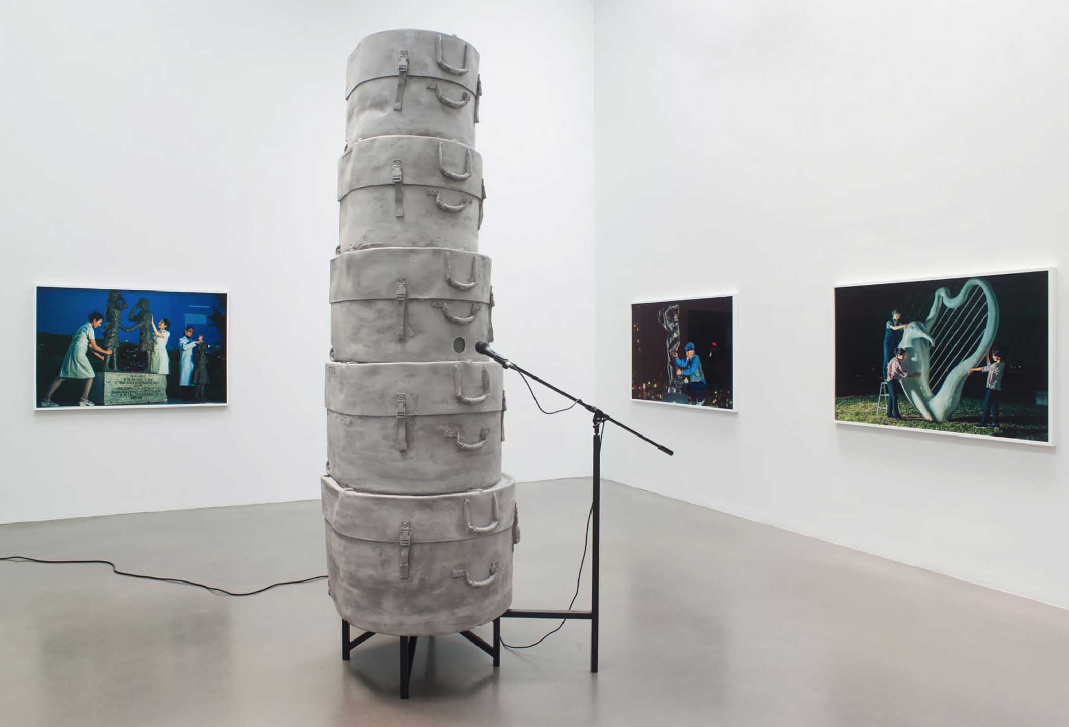 Christian Jankowski artwork in the Village Voice