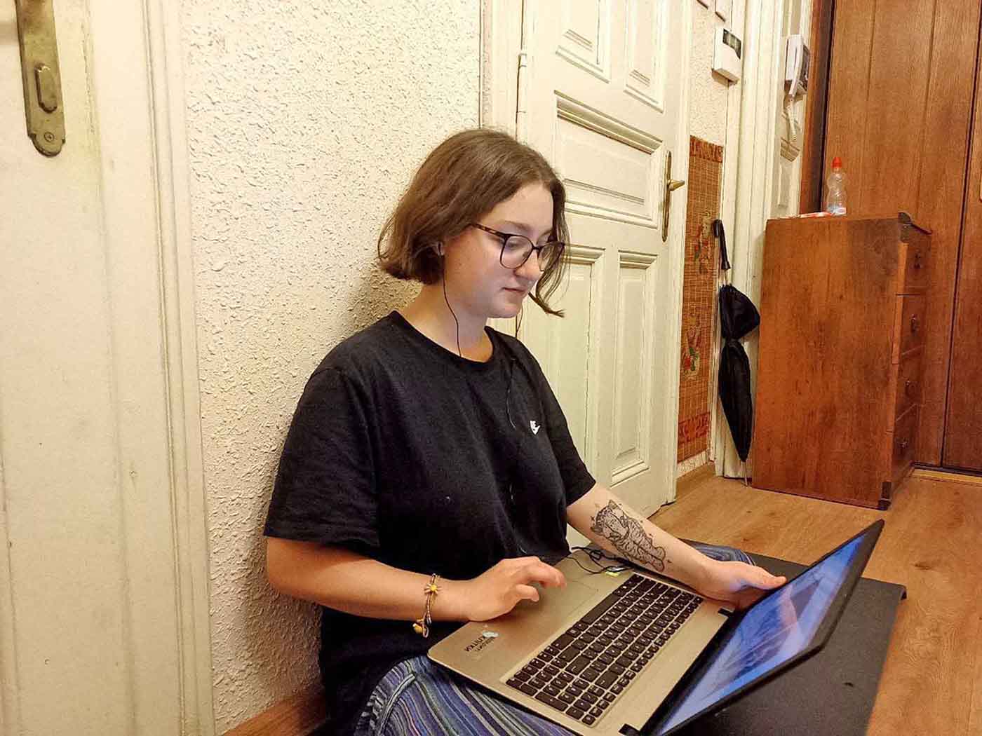 Village Voice article about Ukrainian students attending college even as their nation is under attack.