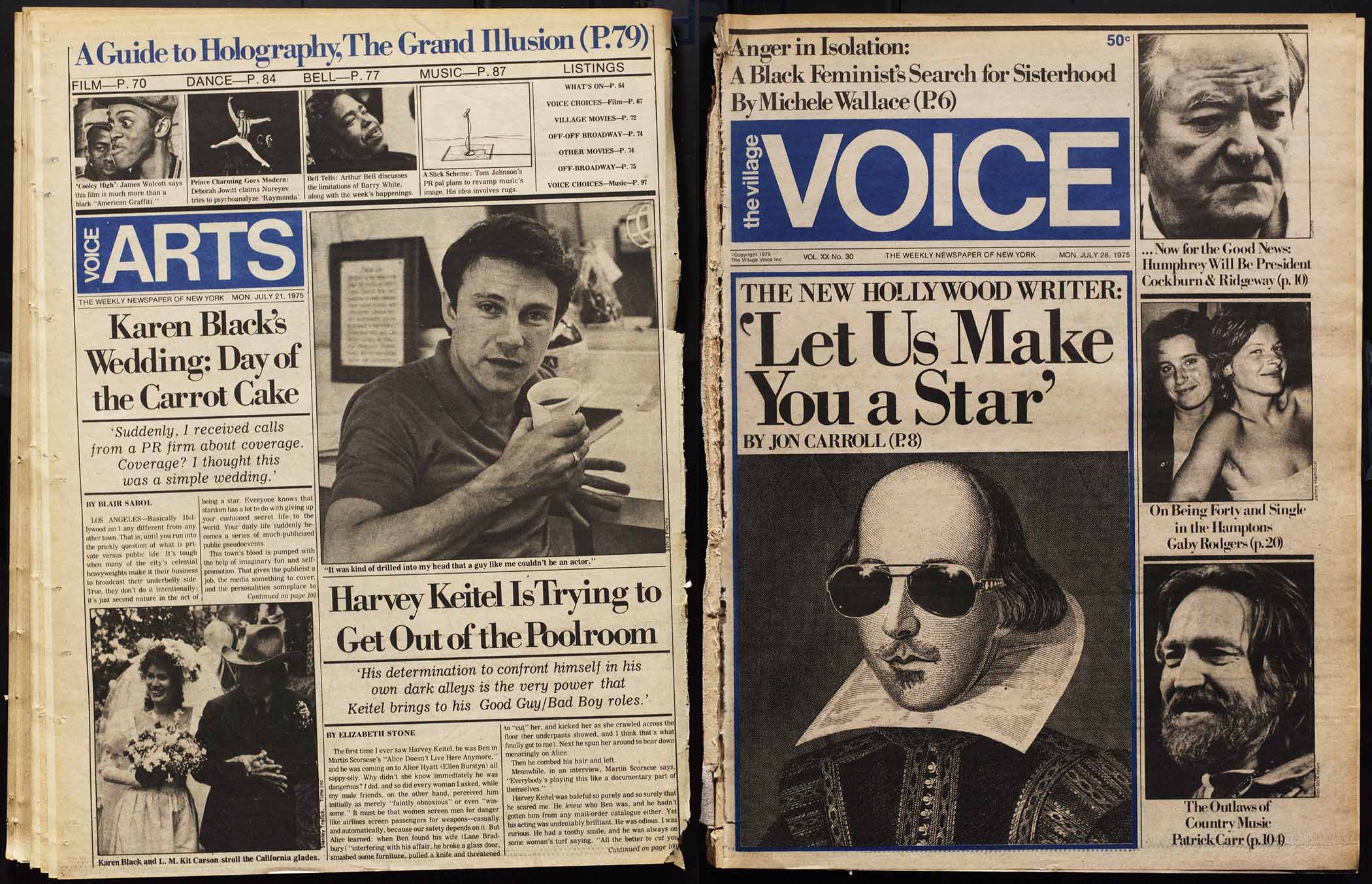 Village Voice article about the graphic designer Milton Glaser's 1970s tenure as the Voice's Art Director.