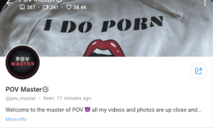 Ten Hottest POV OnlyFans Content Creators of 2023