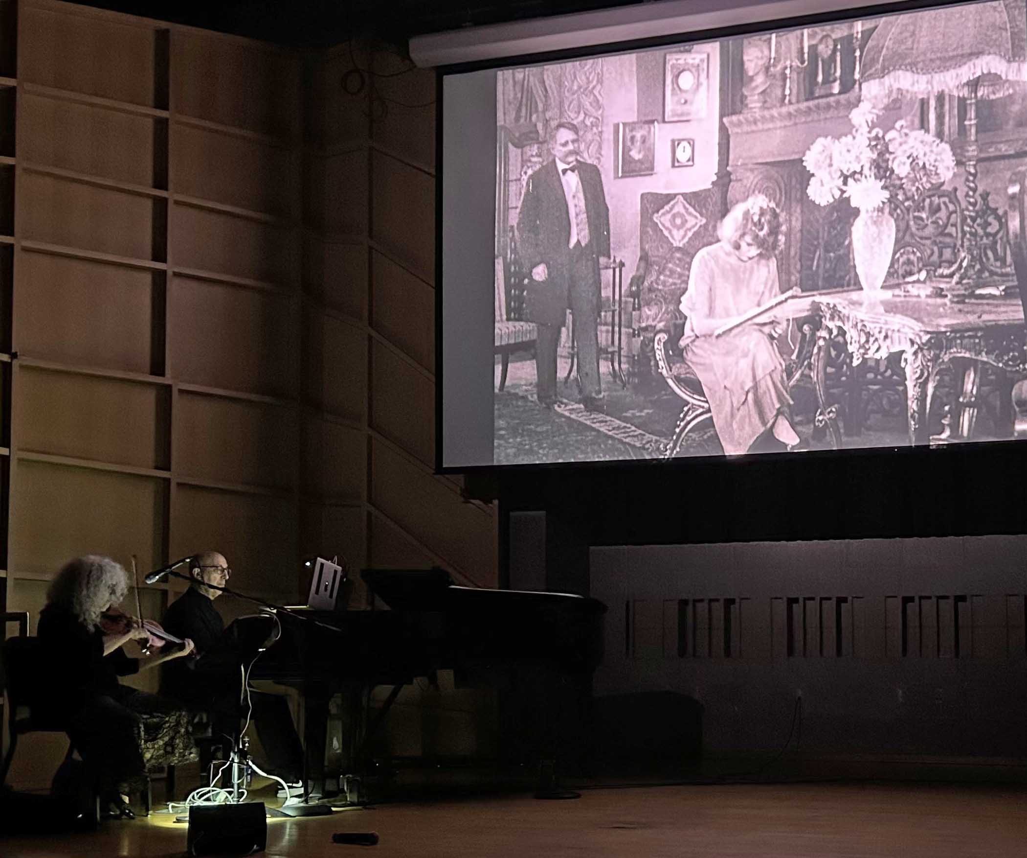 Village Voice article about contemporary music written to accompany an 1924 silent film, "City Without Jews."