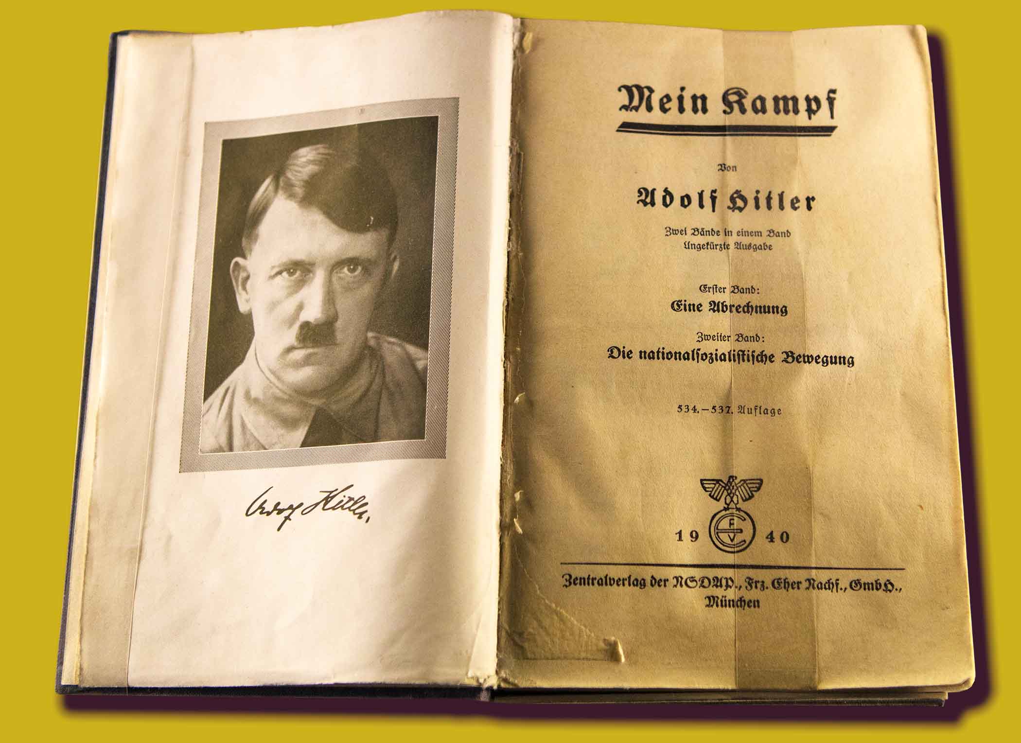 Village Voice article about world leaders such as Hitler and Nixon writing books and Donald Trump having a book written for him.
