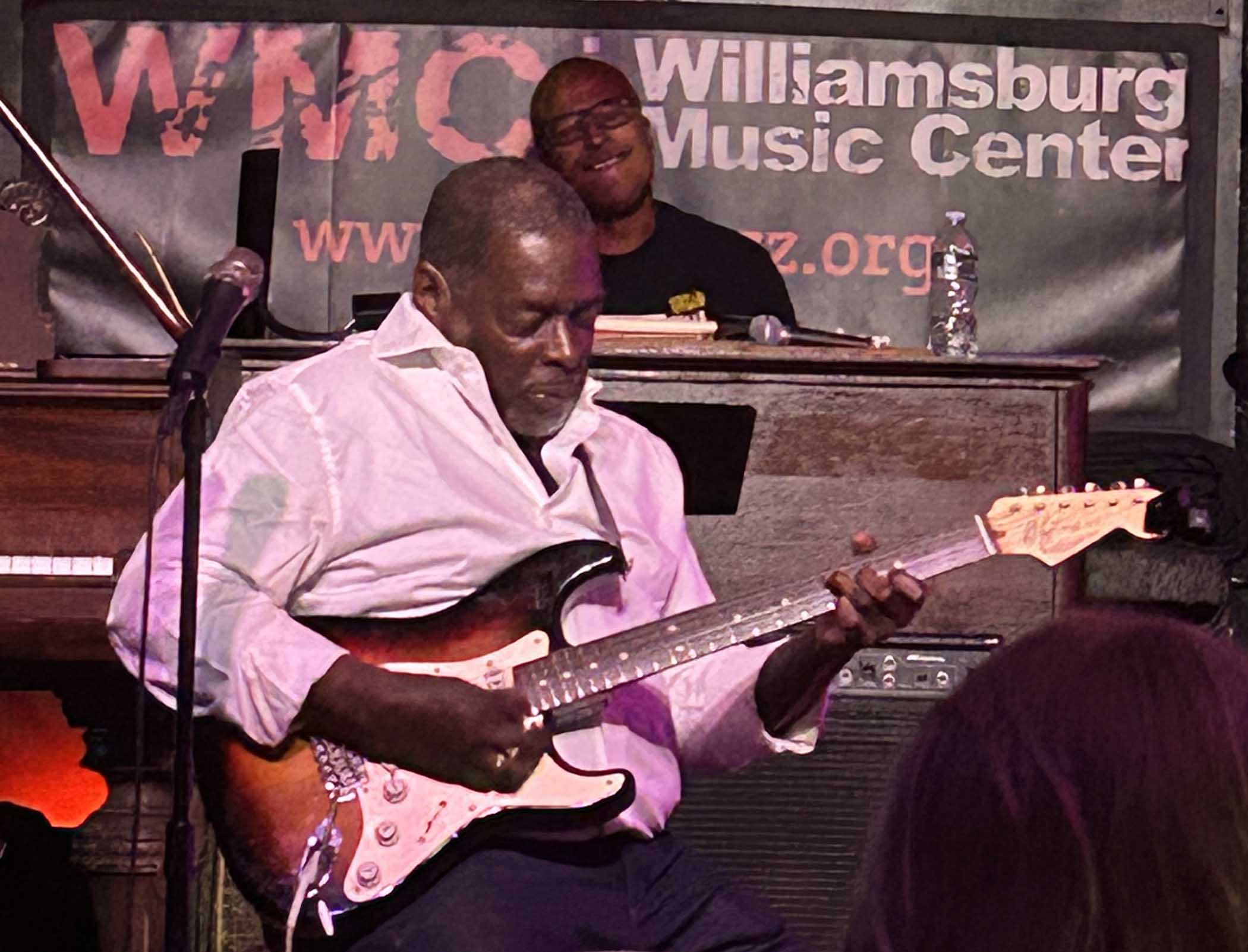 Image accompanying a Village Voice article about the jazz musician Gerry Eastman.
