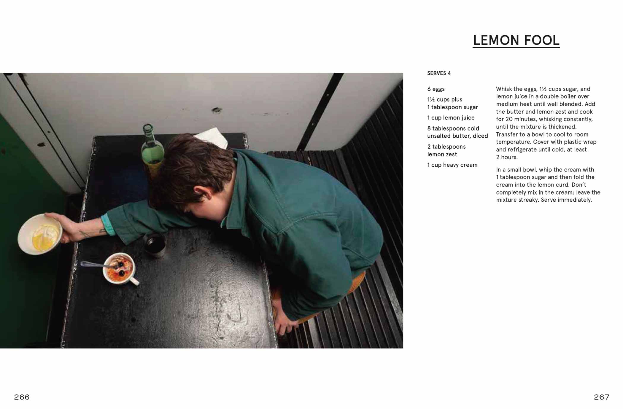 Photo accompanying the Village Voice review of "Diner: Day for Night," a book featuring photos of the Brooklyn eatery and some ambitious recipes.