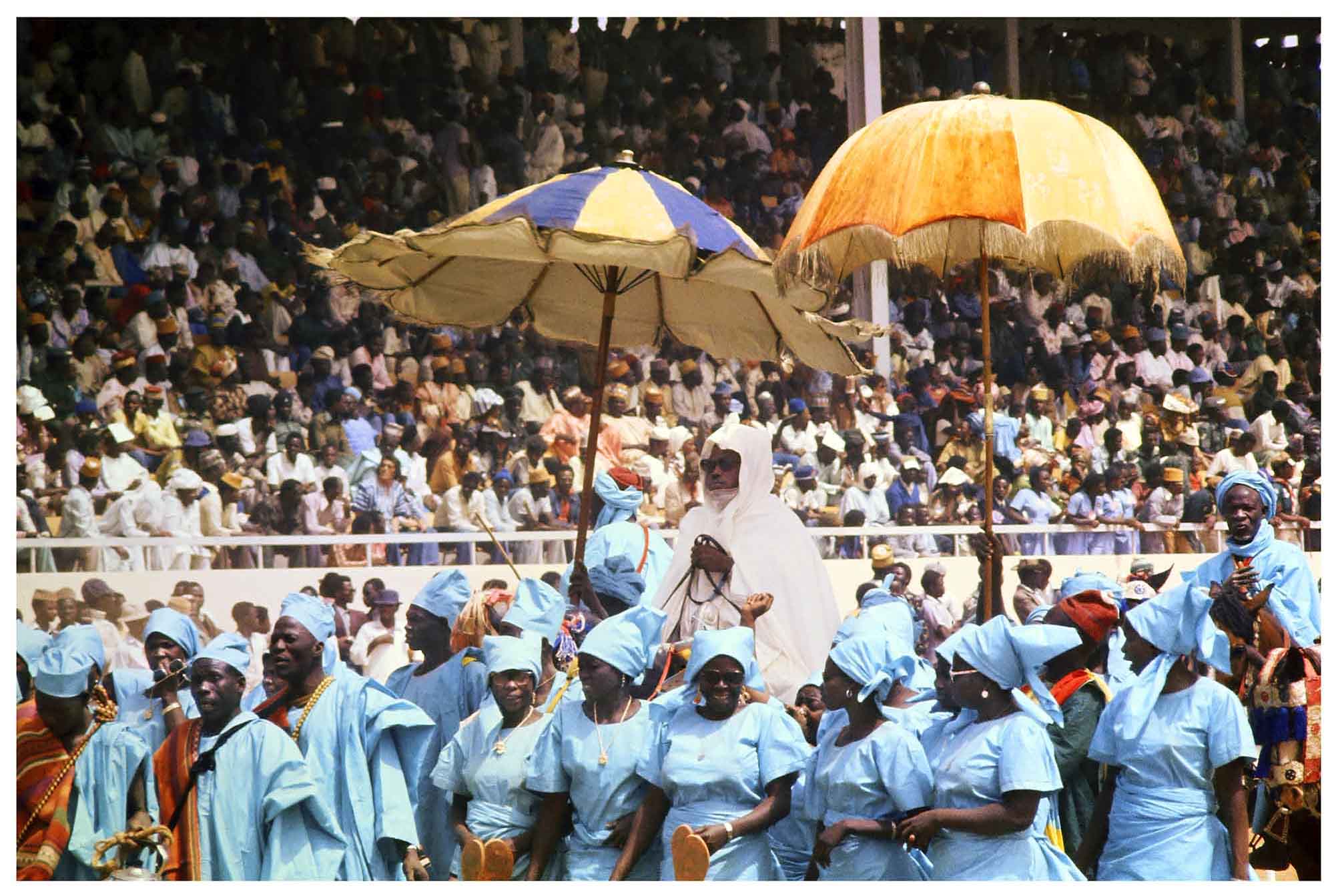 Untitled photo by K. Kofi Moyo from a Village Voice article about the 1977 FESTAC Festival.
