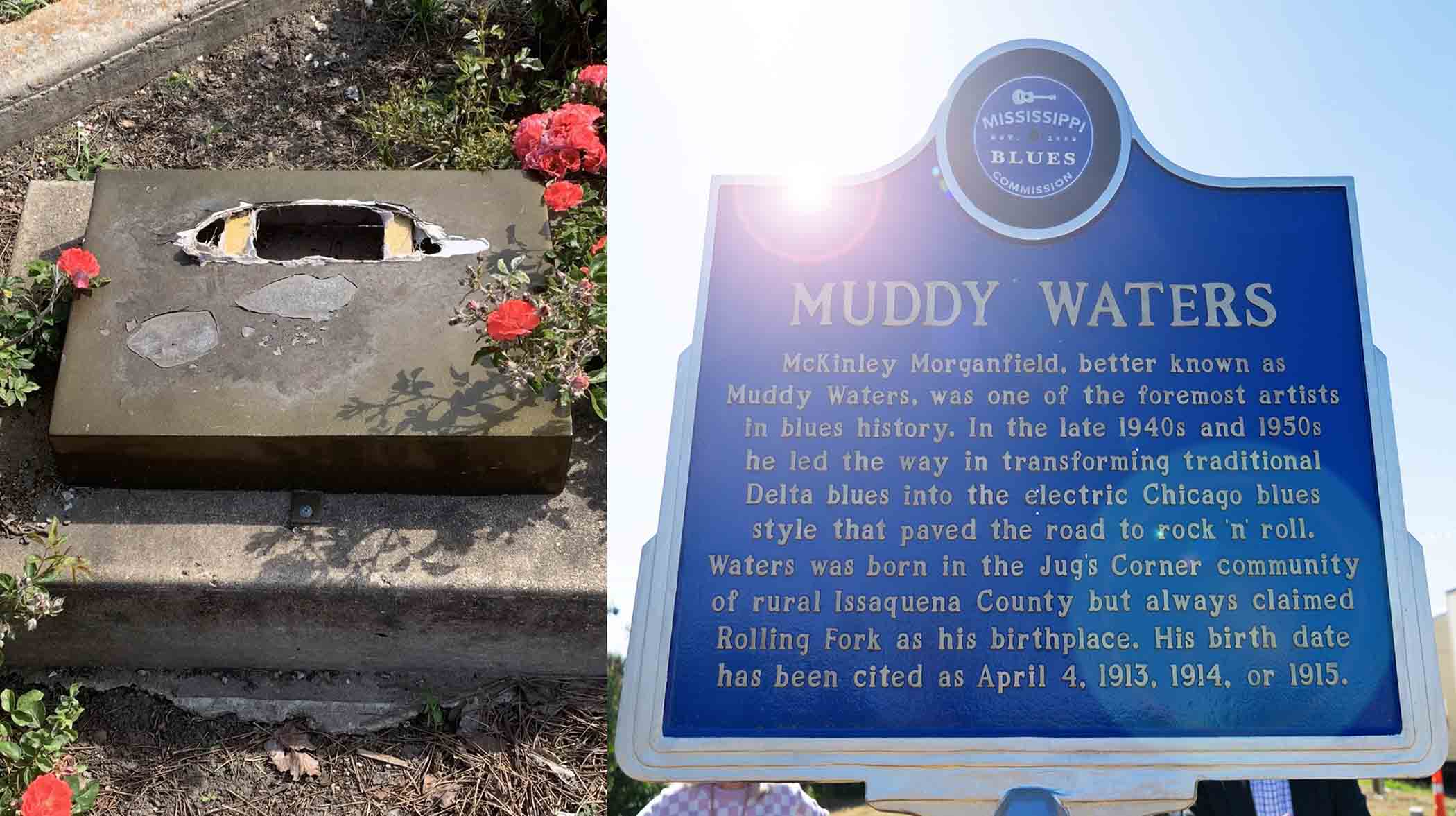 Village Voice article about tornado damage to blues legend Muddy Waters' home town in Mississippi.
