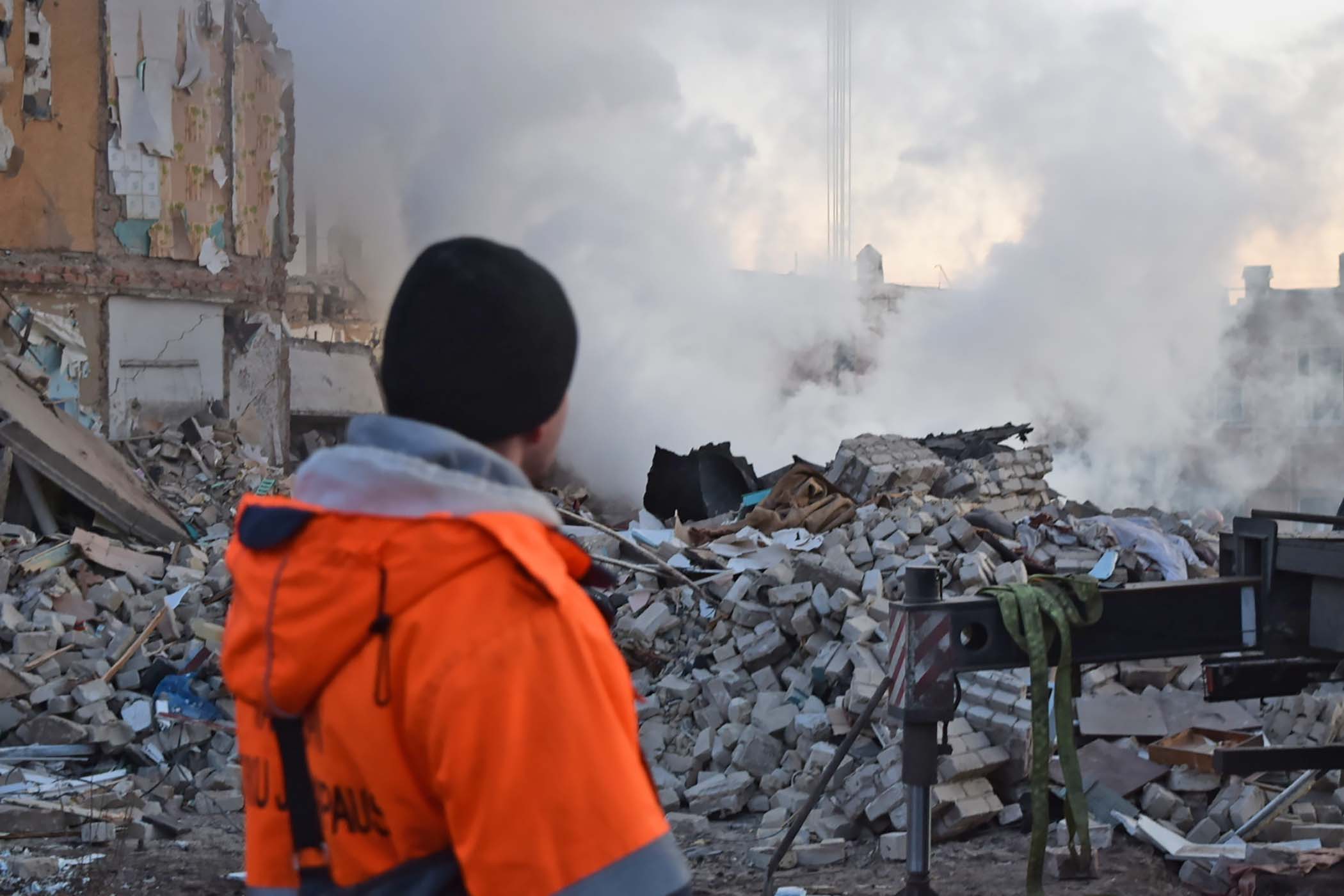 Photo in the Village Voice for article about the second anniversary of the war in Ukraine.