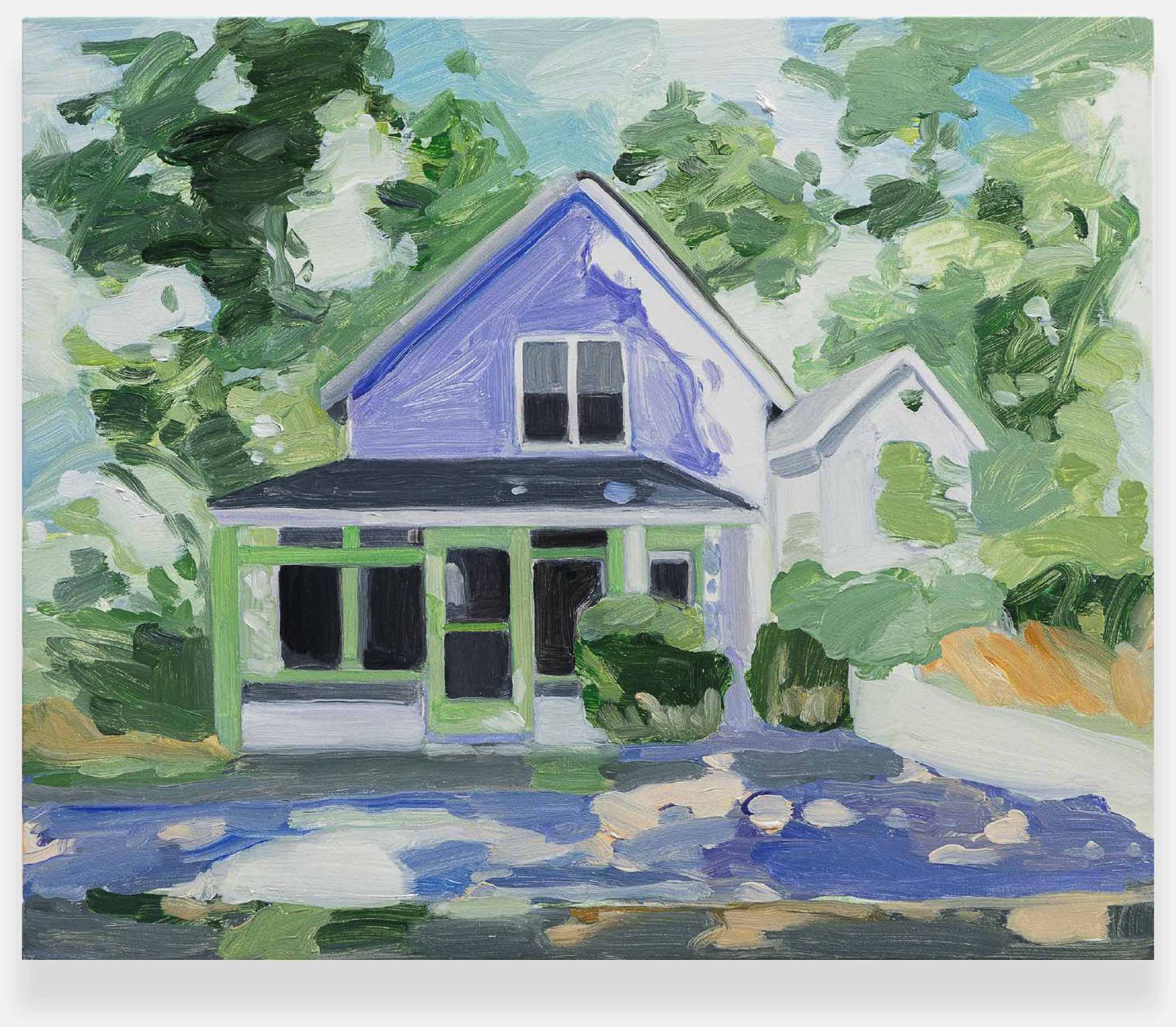 Painting by Maureen Gallace.
