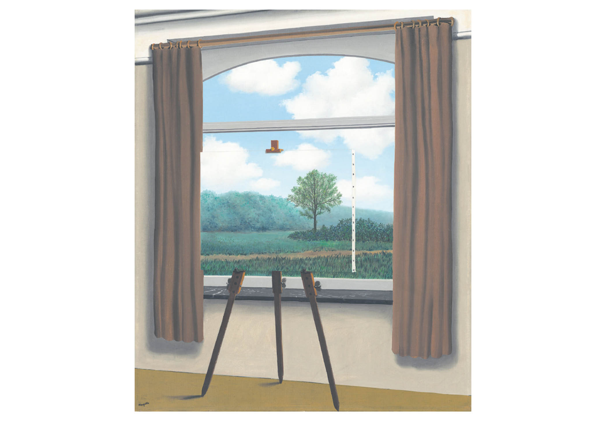 René Magritte painting