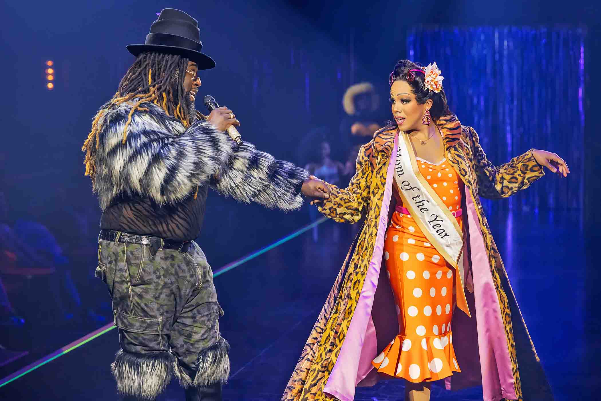 Image from the Village Voice review of an updated "Cats."