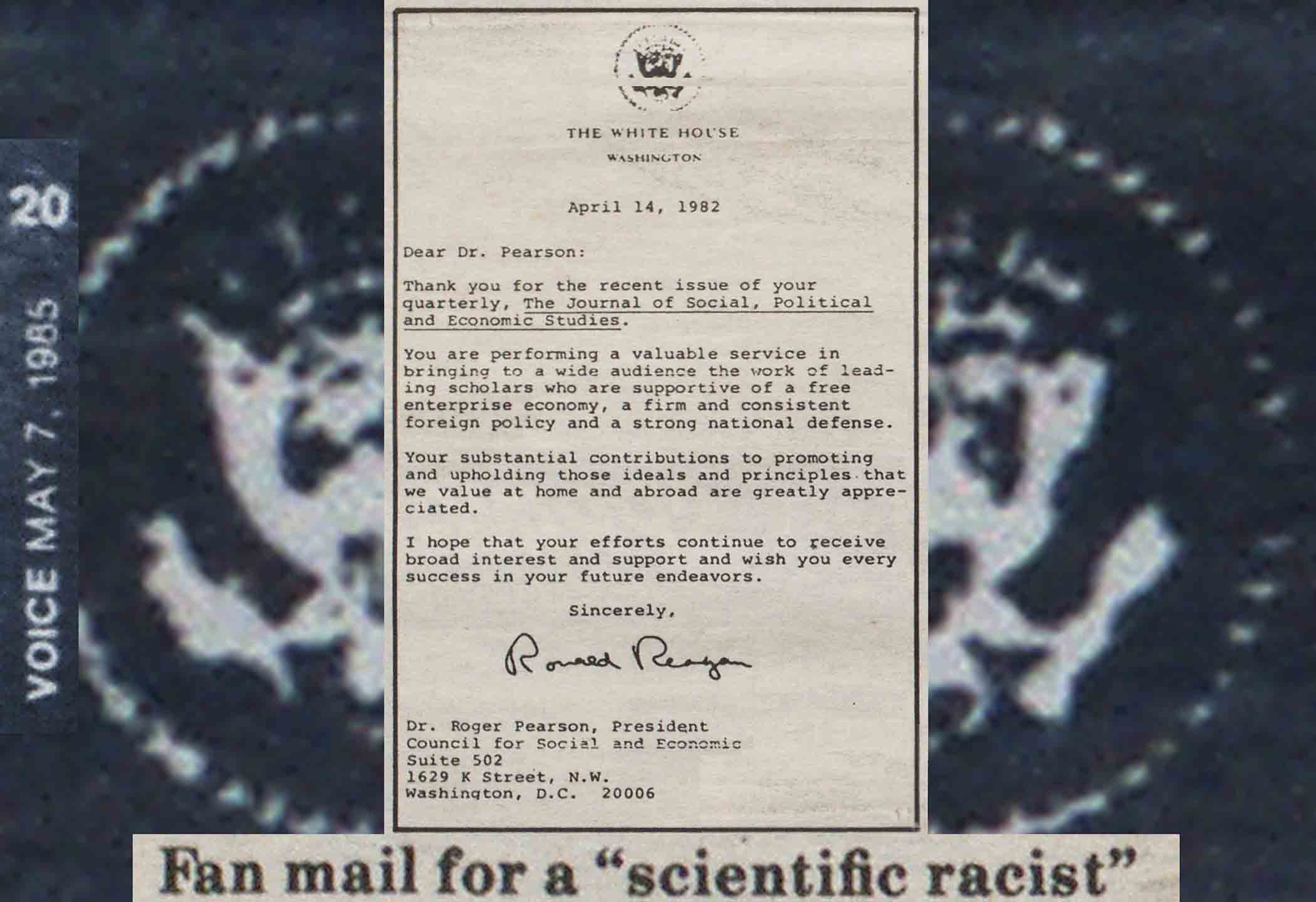 In 1985, investigative reporter Joe Conason wrote a Village Voice article exploring the Nazi-friendly bent of the Reagan administration.