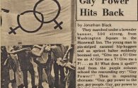 Taking to the streets in 1969.