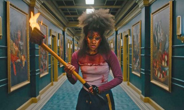 Zazie Beetz as Asia in “They Will Kill You.”