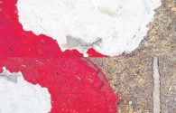 A diptych underfoot: Pat Place’s #33OPP16-31, c. 2011–16.