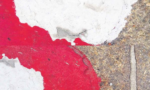 A diptych down below: Pat Place’s #33OPP16-31, c. 2011–16.
